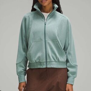 Lululemon Soft Stream Zip-up hoodie Storm Teal Size 6 - MOVING MUST GO